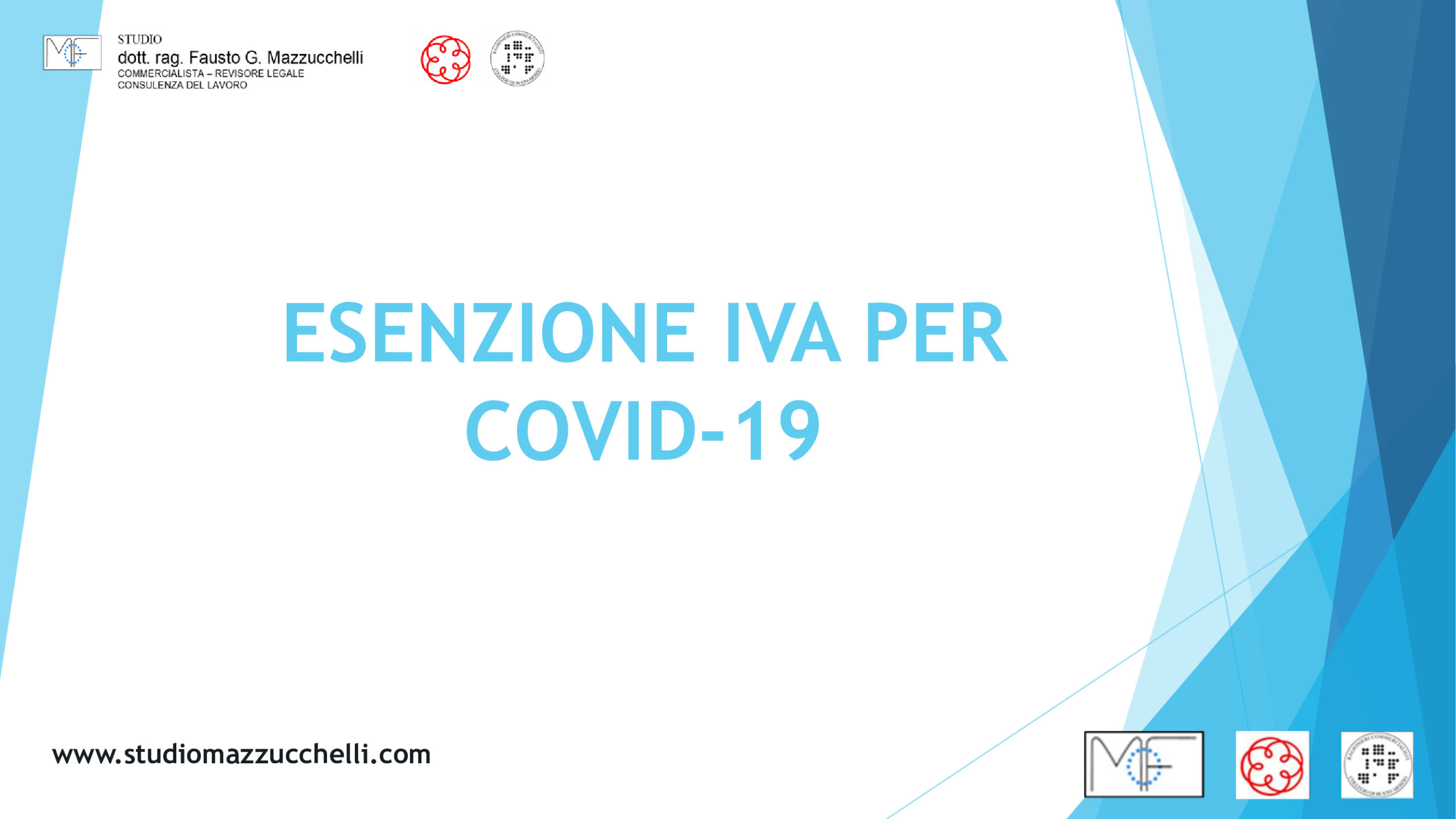 Esenzione IVA per beni contrasto Covid-19